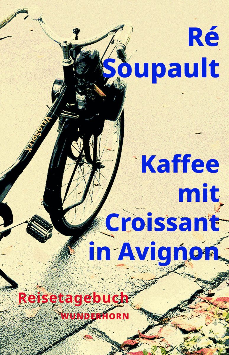 Kaffee mit Croissant in Avignon